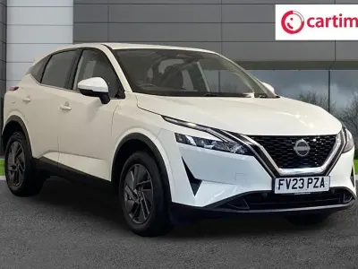 Gebraucht Nissan Qashqai Acenta Premium 158 PS (116 kW) 2023 Weiß SUV