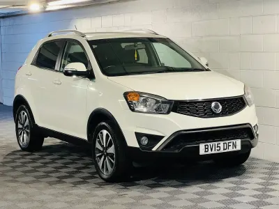 Used SsangYong Korando 2015 White SUV