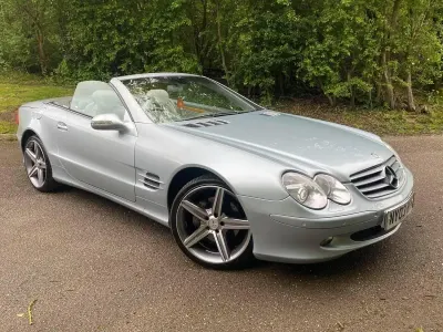 Usado Mercedes SL500 2003 Prateado Cabrios