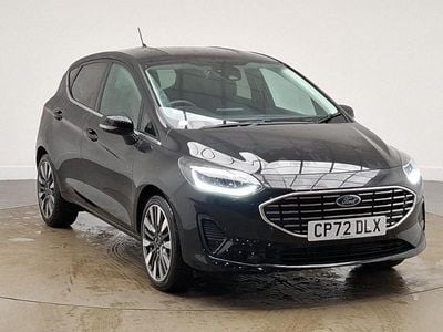 Used Ford Fiesta Titanium X 100 HP (73 kW) 2022 Black Hatchback