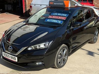 Used Nissan Leaf Tekna 110 kW (150 HP) 2019 Black Hatchback