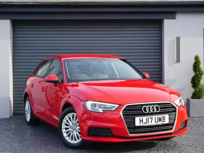 Used Audi A3 Comfort 2017 Red Hatchback