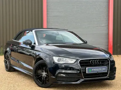 Usado Audi A3 Cabriolet S-Line 150 HP (110 kW) 2015 Preto Cabrios