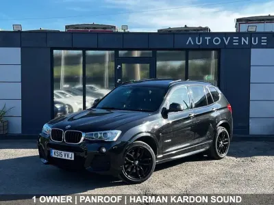 Begagnad BMW X3 M Sport 190 HK (139 kW) 2015 Svart SUV