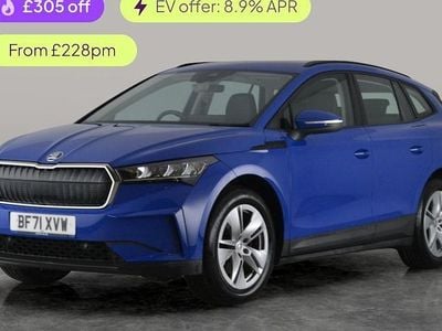 Used Skoda Enyaq iV ecoSuite 131 kW (179 HP) 2021 Blue SUV