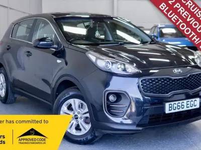 Used Kia Sportage 130 HP (95 kW) 2016 Black SUV