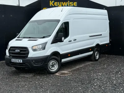 Used Ford Transit S 130 HP (95 kW) 2022 White Van