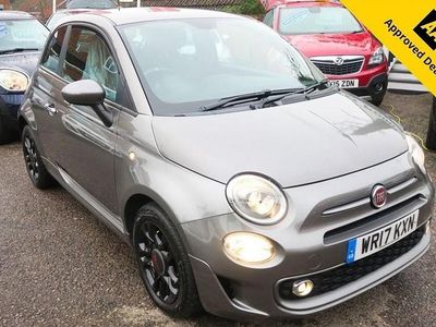 Grey Used 2017 Fiat 500 S Hatchback | £3,995 (Fair price)