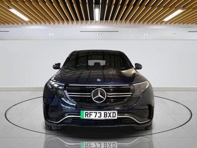 Used Mercedes EQC400 AMG line 300 kW (408 HP) 2023 Blue SUV