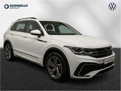 Used VW Tiguan R-line Edition 150 HP (110 kW) 2023 White SUV