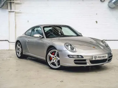 Używany Porsche 911 Carrera 4S 2006 Srebrny Coupe