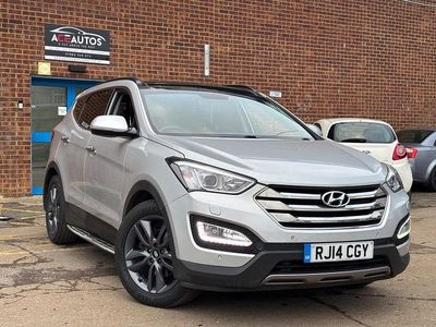 Used Hyundai Santa Fe Premium SE 2014 Silver SUV