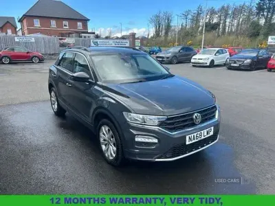 Used VW T-Roc SE 115 HP (84 kW) 2018 Grey SUV
