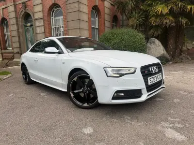 Used Audi A5 Black Edition 328 HP (241 kW) 2013 White Coupe