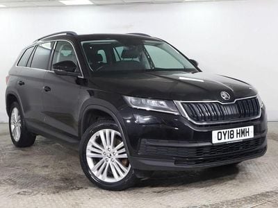 Black Used 2018 Skoda Kodiaq SE L SUV | £14,275 (Fair price)