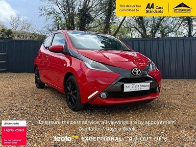 Used Toyota Aygo x-style 69 HP (50 kW) 2017 Red Hatchback
