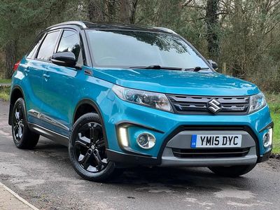 Used Suzuki Vitara SZ5 120 HP (88 kW) 2015 Turquoise/black SUV
