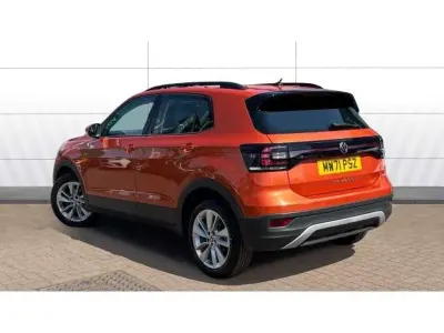 Used VW T-Cross SE 110 HP (80 kW) 2021 Orange SUV