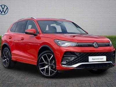 Used VW Tiguan R-line 150 HP (110 kW) 2024 Persimmon red SUV