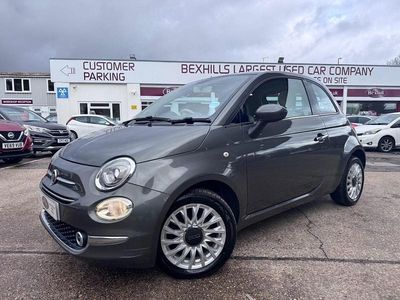 Used Fiat 500 Lounge 69 HP (50 kW) 2017 Grey Hatchback