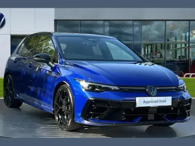 Used VW Golf VIII Black Edition 333 HP (244 kW) 2025 Lapiz blue premium metallic black Hatchback