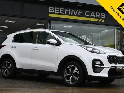 Used Kia Sportage 136 HP (100 kW) 2020 White SUV