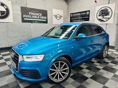 Second-hand Audi Q3 S-line plus 184 CP (135 kW) 2015 Albastru SUV