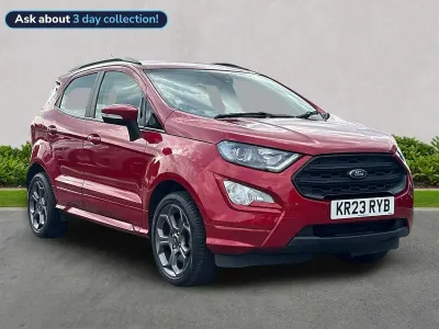 Used Ford Ecosport ST-Line 125 HP (91 kW) 2023 Red SUV
