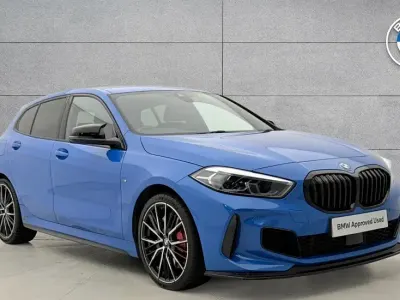Used BMW 128 Shadowline 261 HP (191 kW) 2023 Blue Hatchback