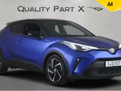 Used Toyota C-HR 122 HP (89 kW) 2021 Blue SUV