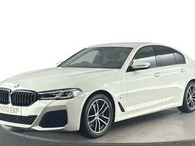 Used BMW 520 M Sport 190 HP (139 kW) 2020 White Sedan