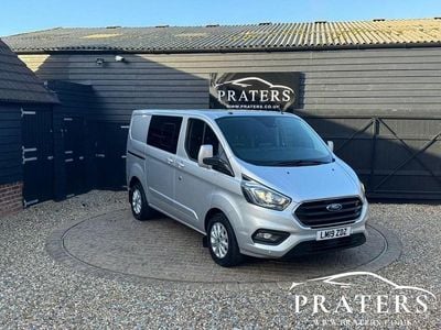 Silver Used 2019 Ford Transit Custom Limited Van | £16,000 (Fair price)