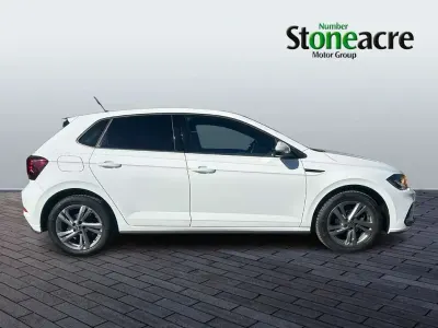 Used VW Polo R-line 94 HP (69 kW) 2023 White Hatchback