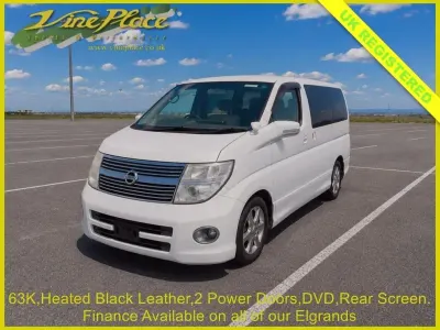 Used Nissan Elgrand 2008 White MPV