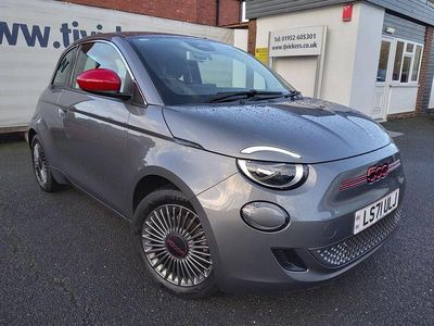 Grey Used 2021 Fiat 500e Red Hatchback | £11,490 (Fair price)