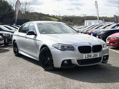 Used BMW ActiveHybrid 5 M Sport 2014 Silver Sedan