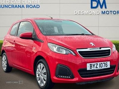 Red Used 2018 Peugeot 108 Active Hatchback | £6,799 (A bit pricey)