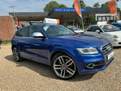 Begagnad Audi SQ5 Comfort 2015 Blå SUV