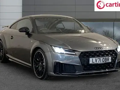 Used Audi TT Black Edition 245 HP (180 kW) 2021 Grey Coupe