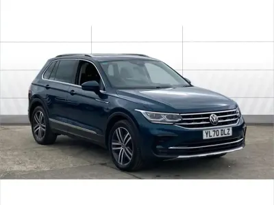 Used VW Tiguan Elegance 150 HP (110 kW) 2021 Blue SUV