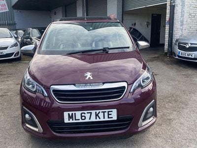 Used Peugeot 108 Allure 2017 Mauve/purple Hatchback