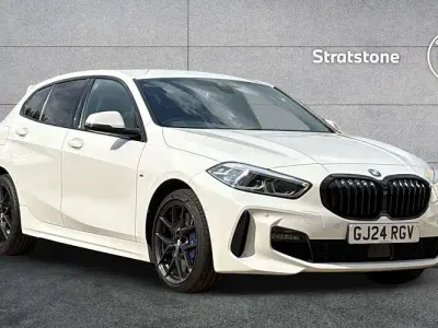 Used BMW 118 M Sport 136 HP (100 kW) 2024 White Hatchback