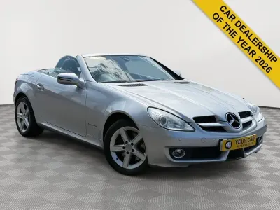 Used Mercedes SLK200 184 HP (135 kW) 2010 Silver Cabriolet