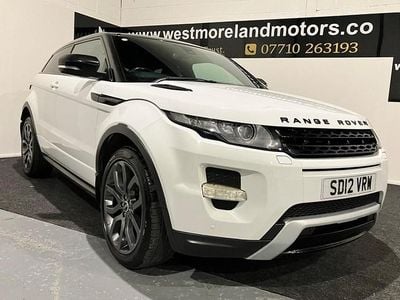 White Used 2012 Land Rover Range Rover evoque Dynamic Coupe | £9,490 (Fair price)