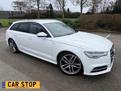 Used Audi A6 S-Line 190 HP (139 kW) 2017 White Estate