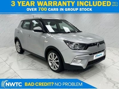 Used Ssangyong (KGM) Tivoli 115 HP (84 kW) 2018 Silver SUV