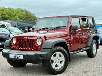 Used Jeep Wrangler Sport 174 HP (127 kW) 2009 Red SUV