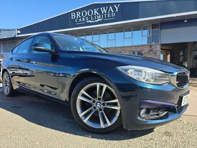 Begagnad BMW 320 Gran Turismo Sport Line 2015 Blå Halvkombi