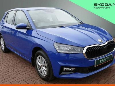Used Skoda Fabia Comfort 94 HP (69 kW) 2023 Energy blue Hatchback