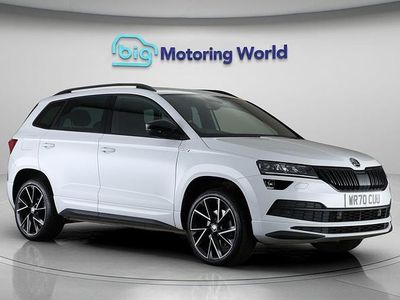 Used Skoda Karoq SportLine 150 HP (110 kW) 2020 White SUV